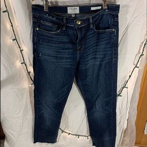 Frame Denim Cropped Jeans